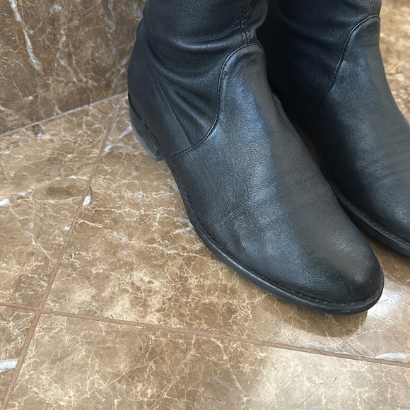 Stuart Weitzman Over-the-Knee Lowland Boots Black Size 5 EUC - Picture 4 of 12